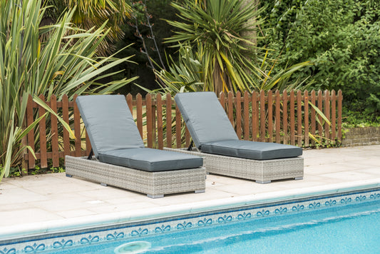 Sandringham Double Sun Lounger Set