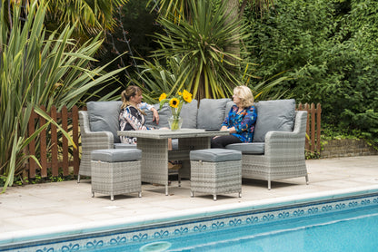 Sandringham Compact Corner Set with Dining Table