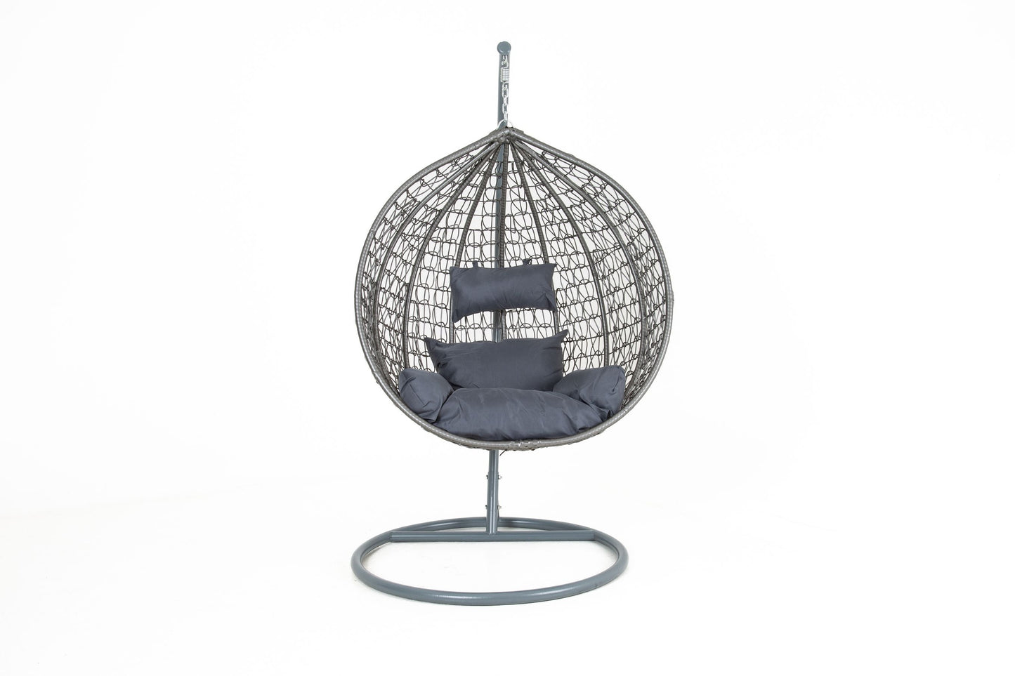 The Sardana Large Hanging Swing Pod Egg Chair - Grey