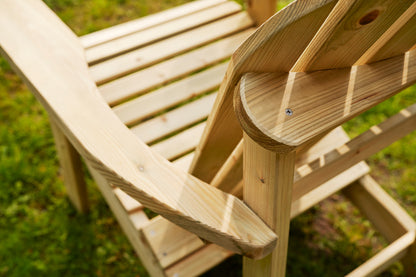 Adirondack Single Wooden Garden Chair