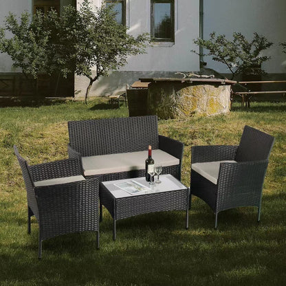 Amazon 4 Piece Garden Rattan Set