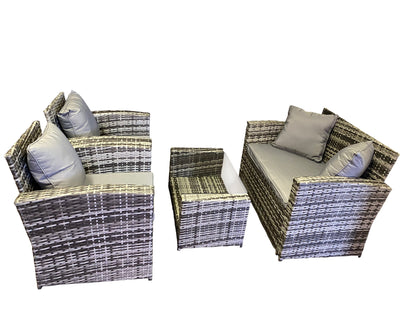 The Wilmslow 4 Seat Rattan Sofa Lounge Set