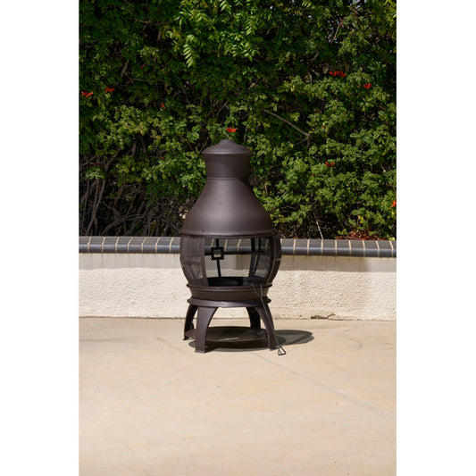 Arlmont & Co. Kramer Cast Iron Wood Burning Outdoor Chiminea